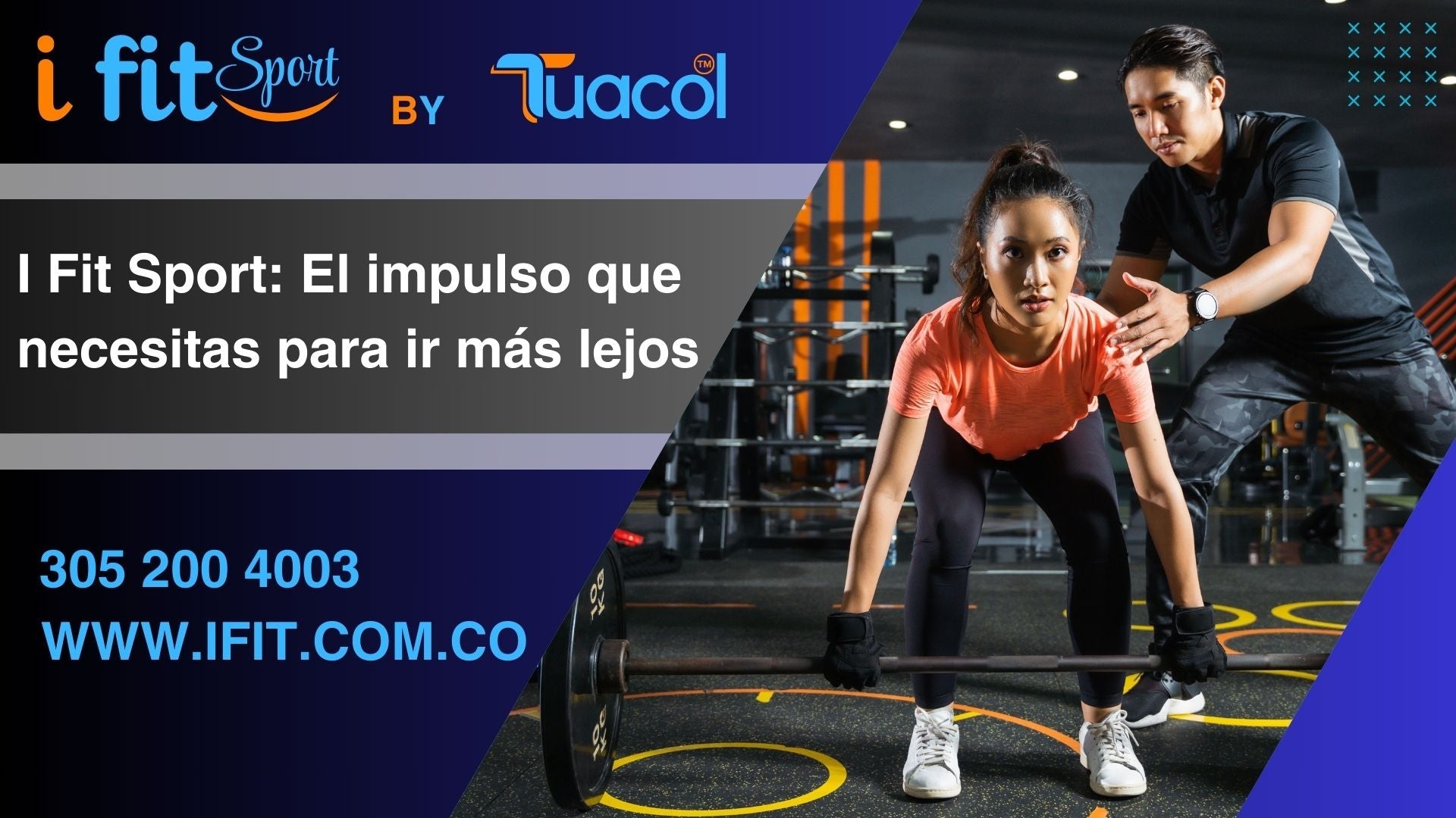 Vida sana mas gimnasio mas moda deportiva de I Fit Sport