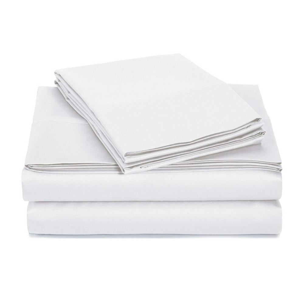 Juego de Sabanas Blancas Con Embone Cama Sencilla Tuacol - At Fit Sport Colombia #