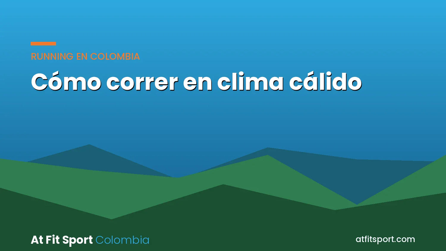 Como correr en clima cálido