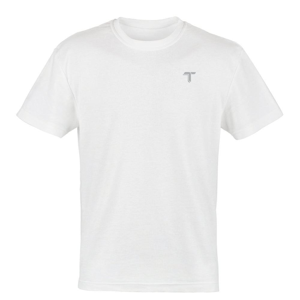 Camiseta Deportiva Hombre Blanca Manga Corta I Fit Sport - At Fit Sport Colombia #