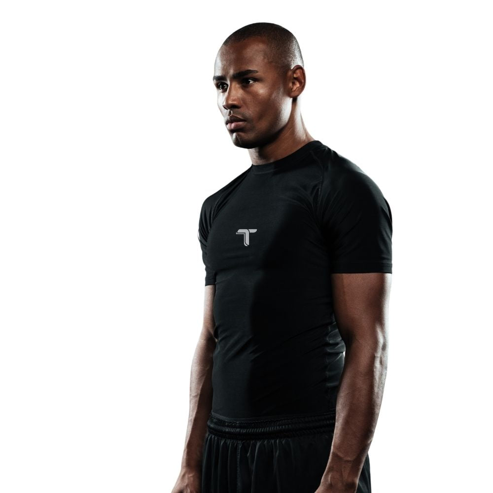 Camiseta Deportiva Hombre Manga Ranglan Munro | Polilicra Transpirable | At Fit Sport - At Fit Sport Colombia #