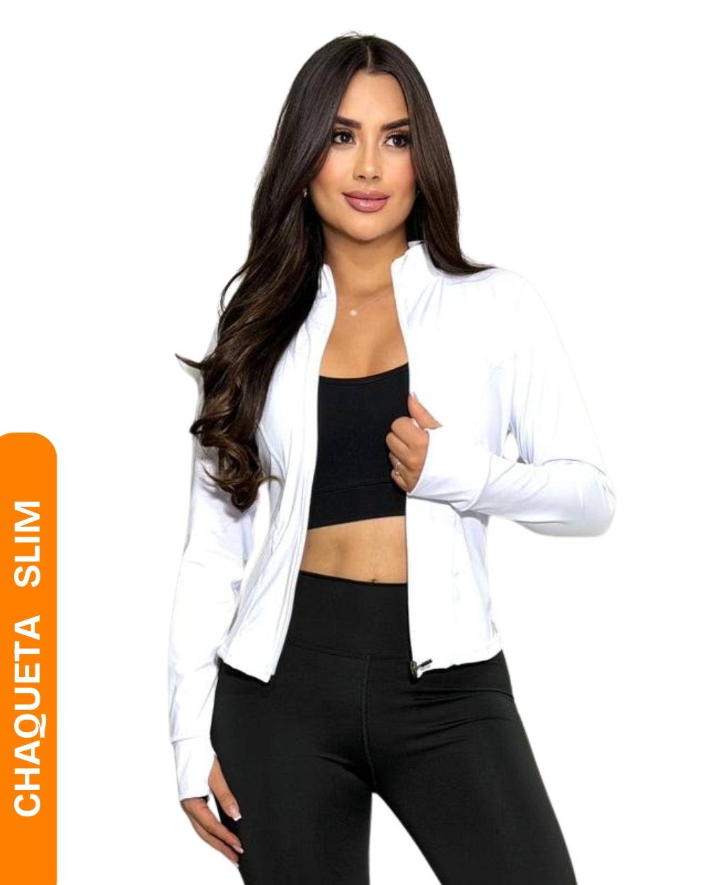 Chaqueta Deportiva Mujer Slim Fit – Yoga, Gym y Running | At Fit Sport
