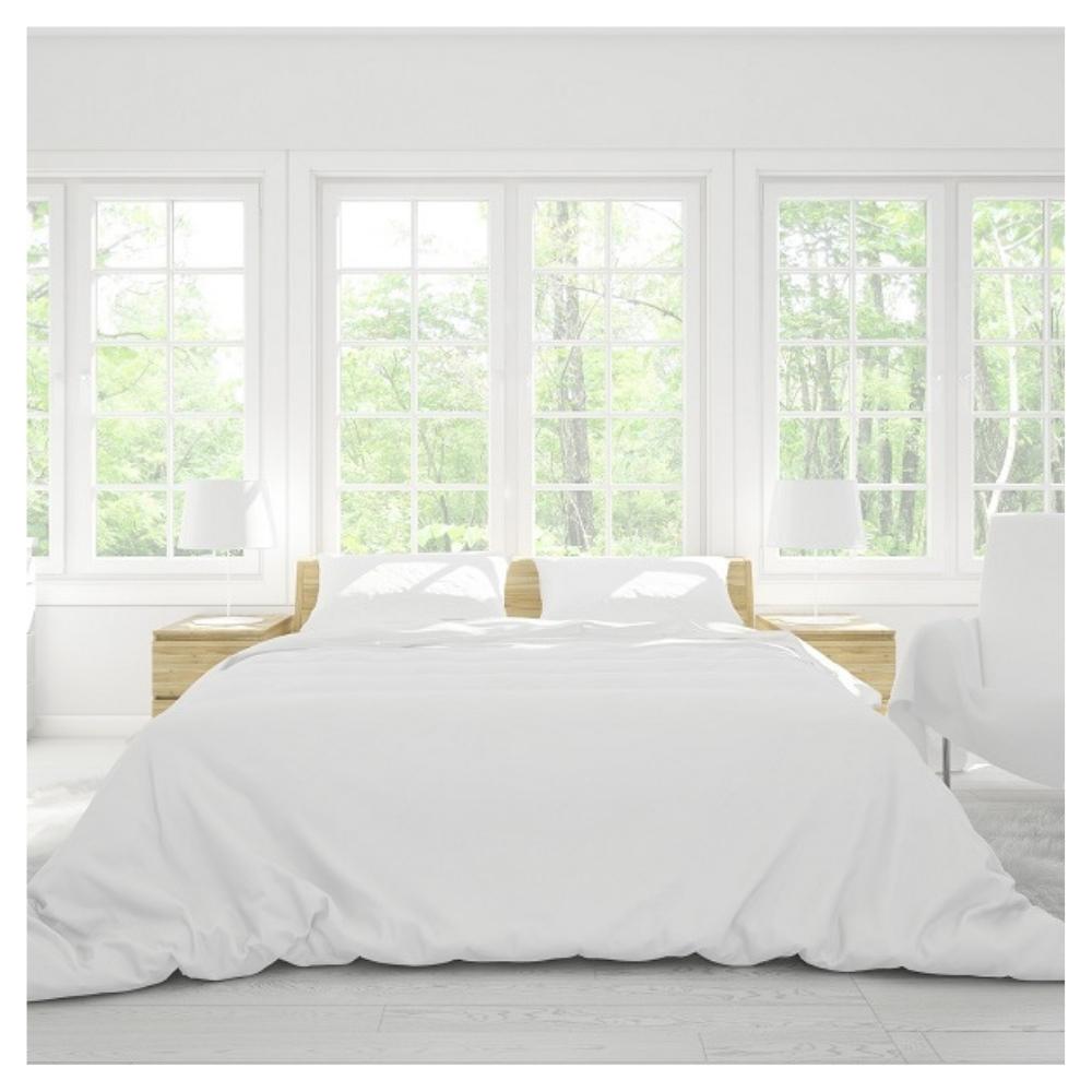Edredon Acolchado Doble Faz Cama Doble 140x190 Blanco Tuacol - At Fit Sport Colombia #
