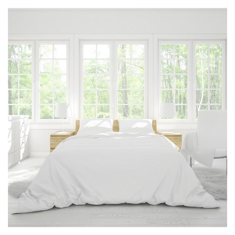 Edredon Acolchado Doble Faz Cama Queen 160x190 Blanco Tuacol - At Fit Sport Colombia #