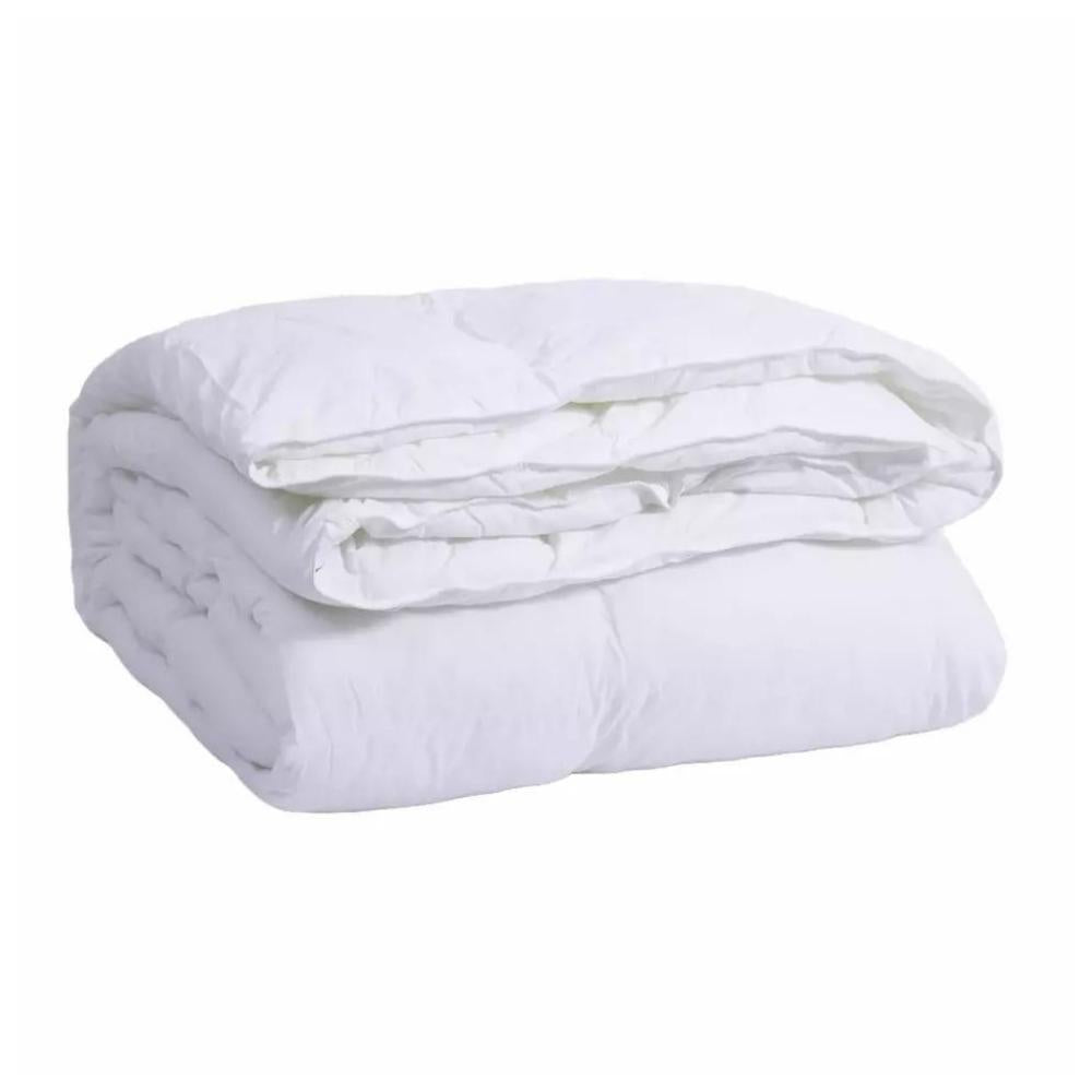 Edredon Acolchado Doble Faz Cama Semidoble 120x190 Blanco Tuacol - At Fit Sport Colombia #
