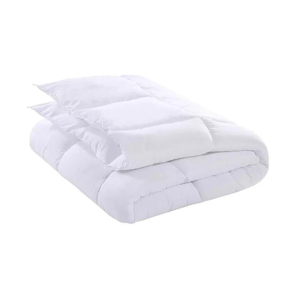 Edredon Acolchado Doble Faz Cama Semidoble 120x190 Blanco Tuacol - At Fit Sport Colombia #