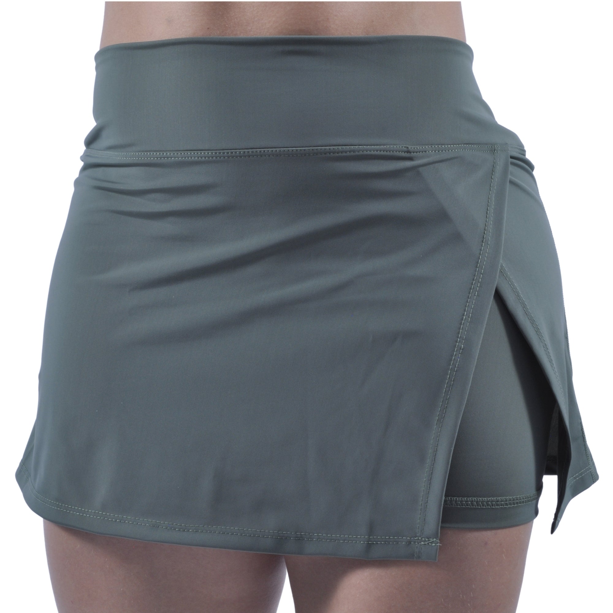 Falda Short Deportiva Tenista Cruzada Inca Tuacol Verde - At Fit Sport Colombia #