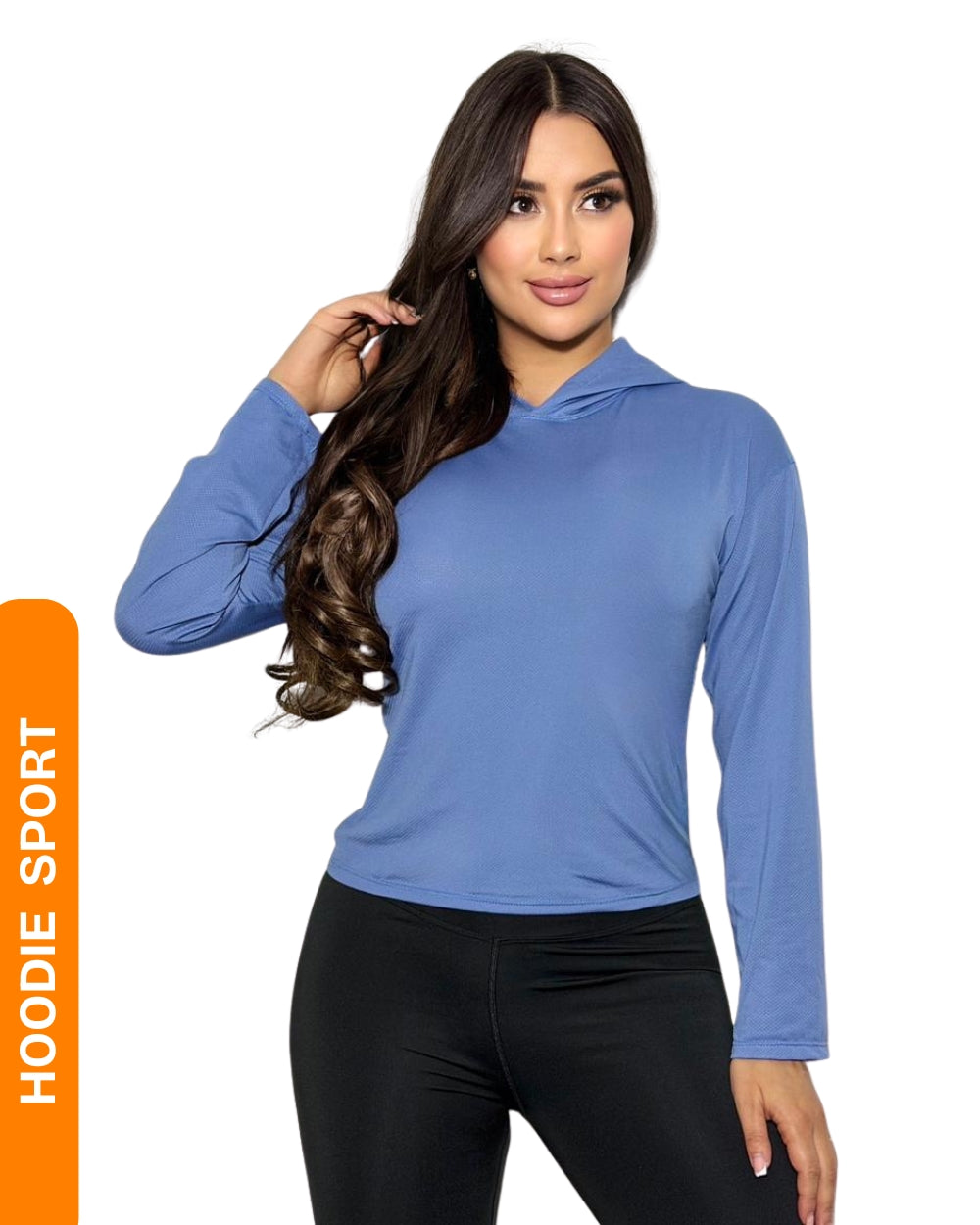 Hoodie Deportivo Mujer Aero At+Fit: Transpirabilidad y Estilo