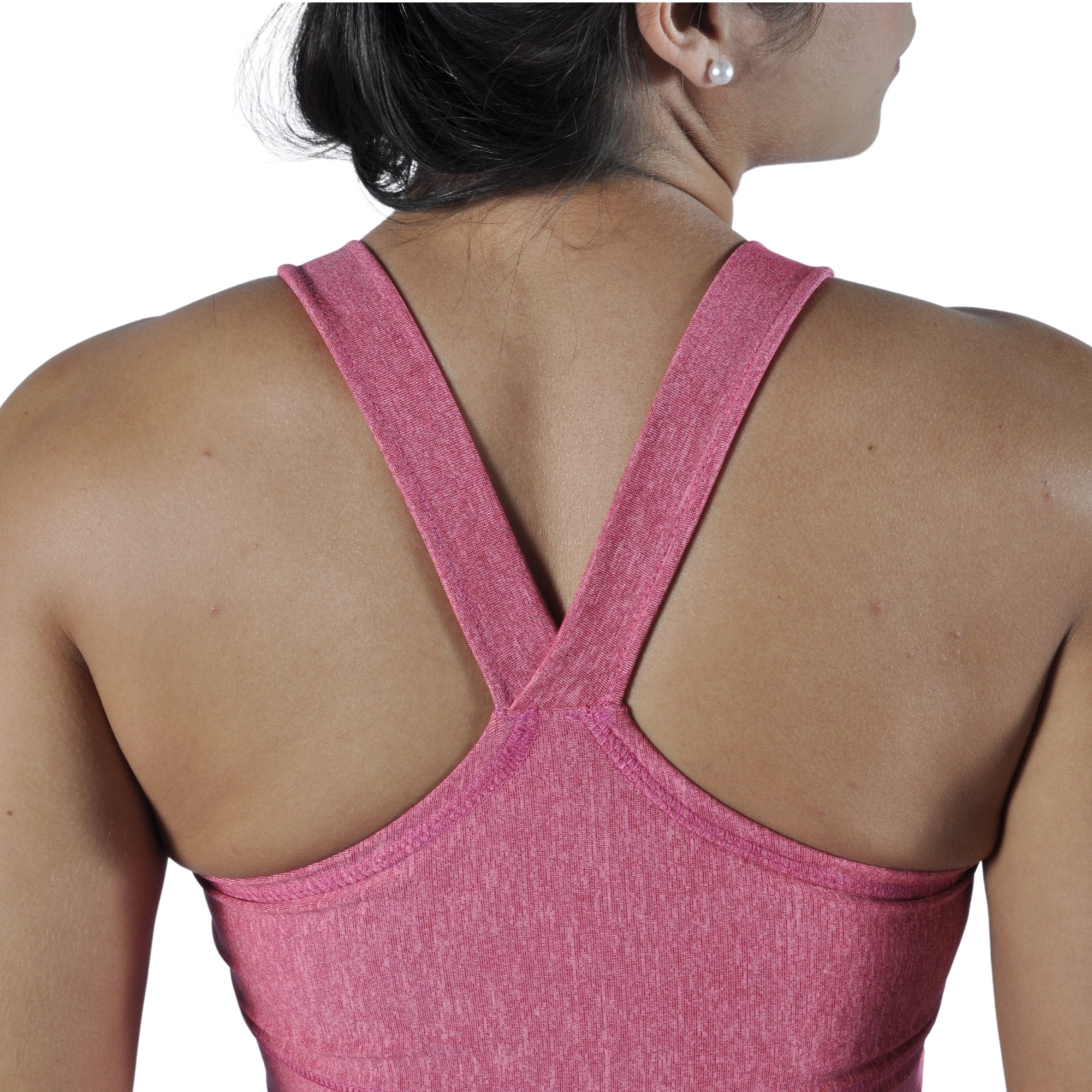 Top Deportivo Licrado Dama Tirantes V Sirirí I Fit Sport Gris - At Fit Sport Colombia #